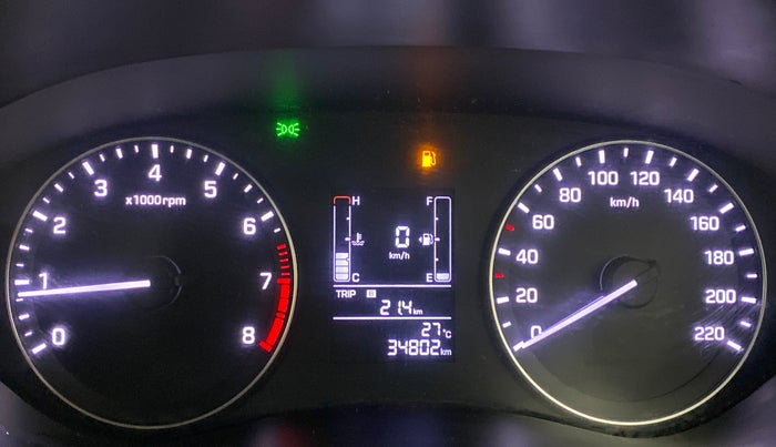 2018 Hyundai Elite i20 SPORTZ 1.2, Petrol, Manual, 34,841 km, Odometer Image