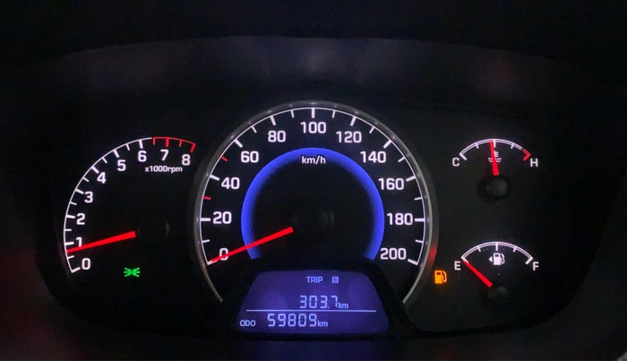2016 Hyundai Grand i10 SPORTZ 1.2 KAPPA VTVT, Petrol, Manual, 59,809 km, Odometer Image