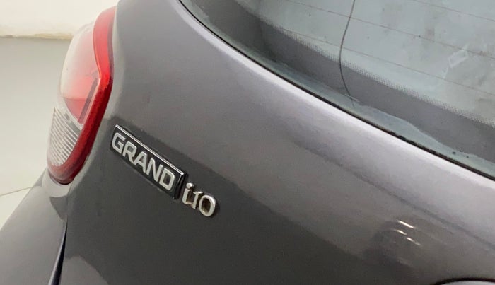 2016 Hyundai Grand i10 SPORTZ 1.2 KAPPA VTVT, Petrol, Manual, 59,809 km, Dicky (Boot door) - Slightly dented