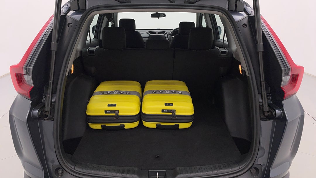 Boot Inside View with Luggage