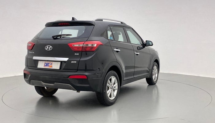 2016 Hyundai Creta 1.6 SX PLUS DIESEL, Diesel, Manual, 75,758 km, Right Back Diagonal