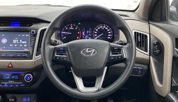 2016 Hyundai Creta 1.6 SX PLUS DIESEL, Diesel, Manual, 75,758 km, Steering Wheel Close Up