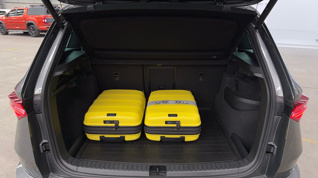 2022 SKODA Karoq Sportline (4x4) 140tsi, Automatic, 38050 km, Boot Inside View with Luggage