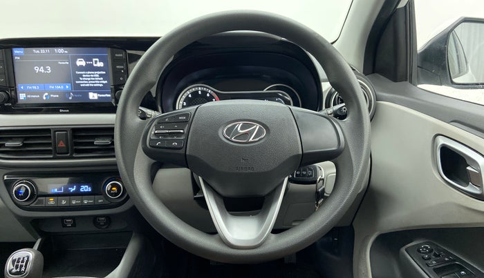2019 Hyundai GRAND I10 NIOS SPORTZ PETROL, Petrol, Manual, 19,575 km, Steering Wheel Close Up