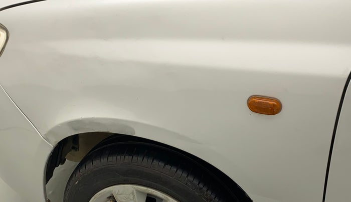 2014 Maruti Alto K10 VXI, Petrol, Manual, 97,314 km, Left fender - Minor scratches