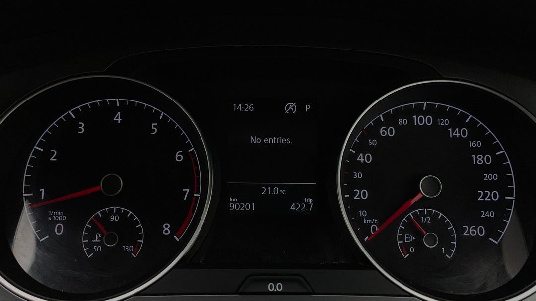 2017 Volkswagen Golf 92 Tsi Trendline, Automatic, 90201 km, Odometer View
