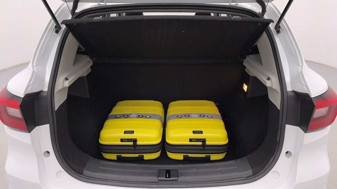 Boot Inside View with Luggage