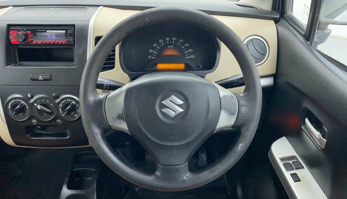 2017 Maruti Wagon R 1.0 LXI CNG, CNG, Manual, 55,498 km, Steering Wheel Close Up
