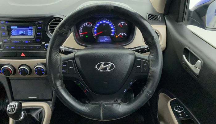 2015 Hyundai Xcent S 1.2, Petrol, Manual, 25,072 km, Steering Wheel Close Up