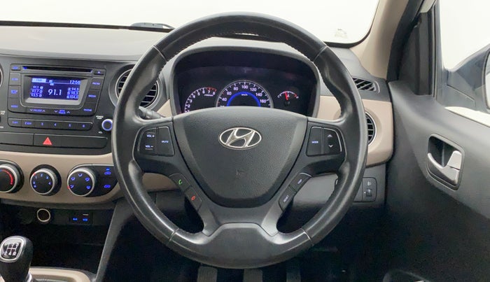 2016 Hyundai Grand i10 ASTA 1.2 KAPPA VTVT, Petrol, Manual, 59,769 km, Steering Wheel Close Up