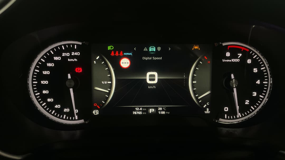 2021 MG HS Essence X, Automatic, 76765 km, Odometer View