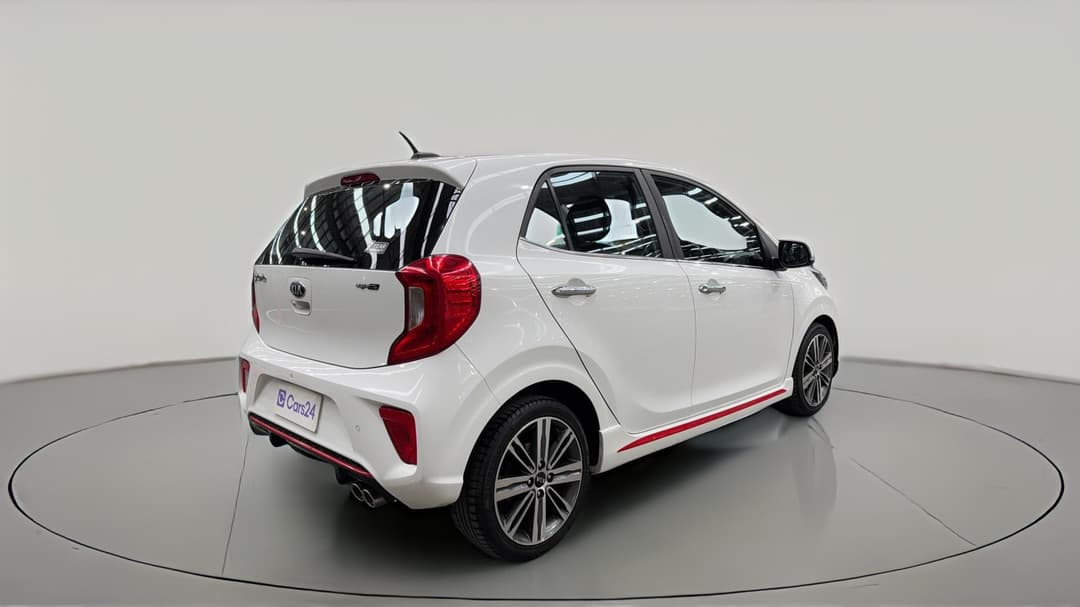 2019 Kia Picanto Gt-line, Automatic, 55246 km, Right Back Diagonal (45- Degree) View