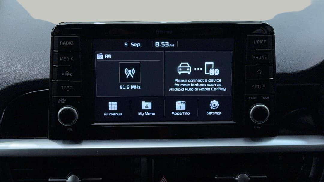 2019 Kia Picanto Gt-line, Automatic, 55246 km, Infotainment System