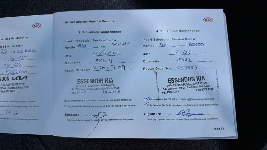 2019 Kia Picanto Gt-line, Automatic, 55246 km, Service History