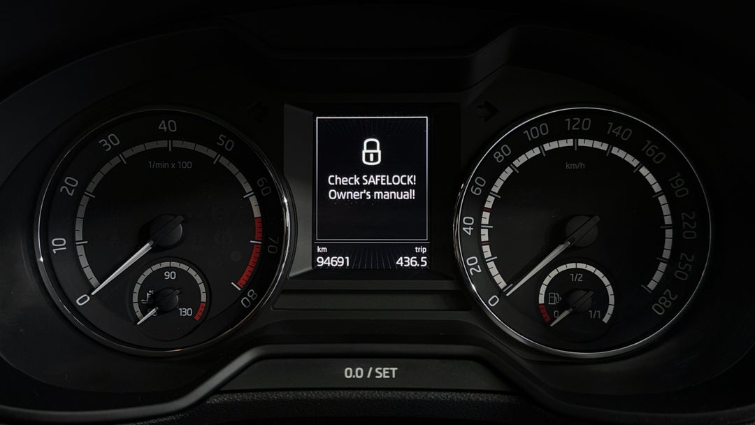 2015 SKODA Octavia Rs 162 Tsi, Automatic, 94691 km, Odometer View