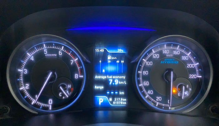 2019 Maruti XL6 ALPHA AT, Petrol, Automatic, 62,248 km, Odometer Image
