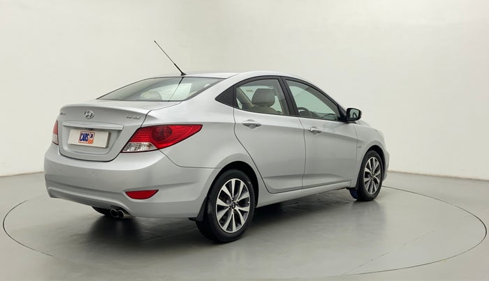 2013 Hyundai Verna FLUIDIC 1.6 SX CRDI, Diesel, Manual, 50,517 km, Right Back Diagonal