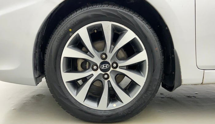 2013 Hyundai Verna FLUIDIC 1.6 SX CRDI, Diesel, Manual, 50,517 km, Left Front Wheel