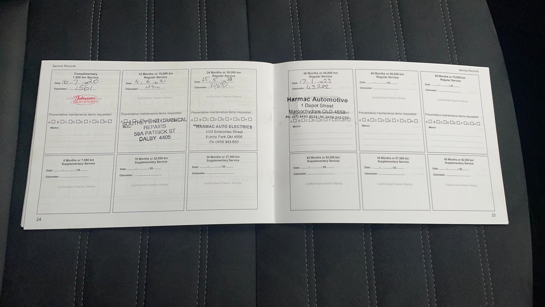 2020 Mitsubishi Outlander Ls 7 Seat (2wd), Automatic, 49651 km, Service History