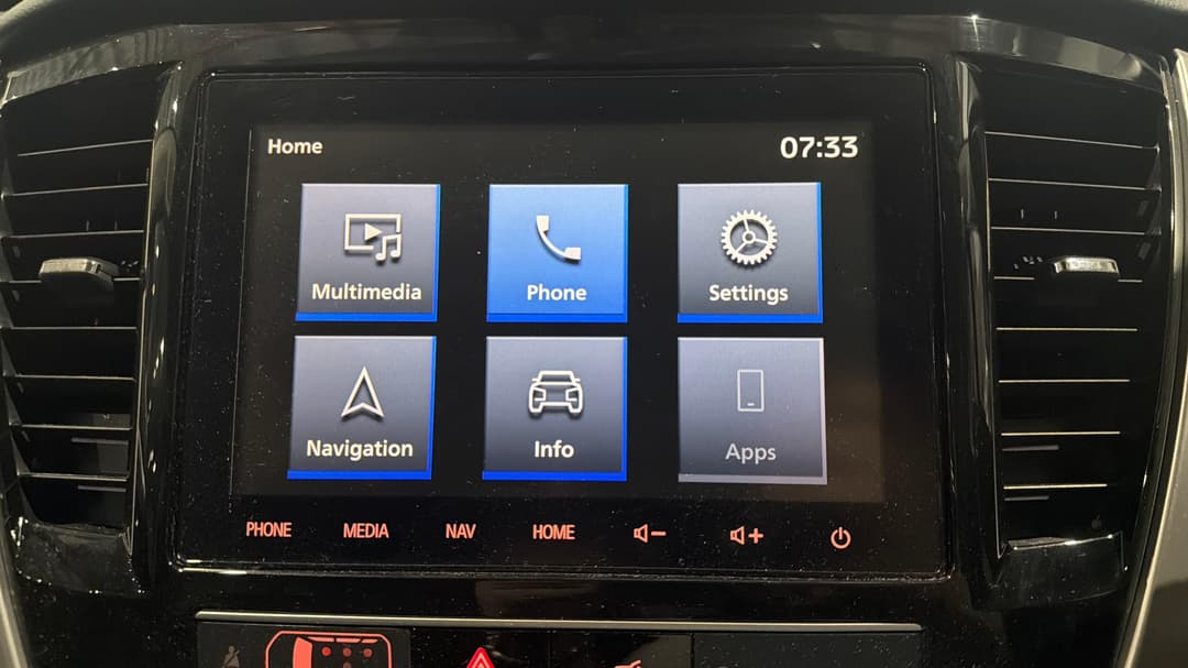 2021 Mitsubishi Pajero Sport Exceed (4x4) 7 Seat, Automatic, 58563 km, Infotainment System