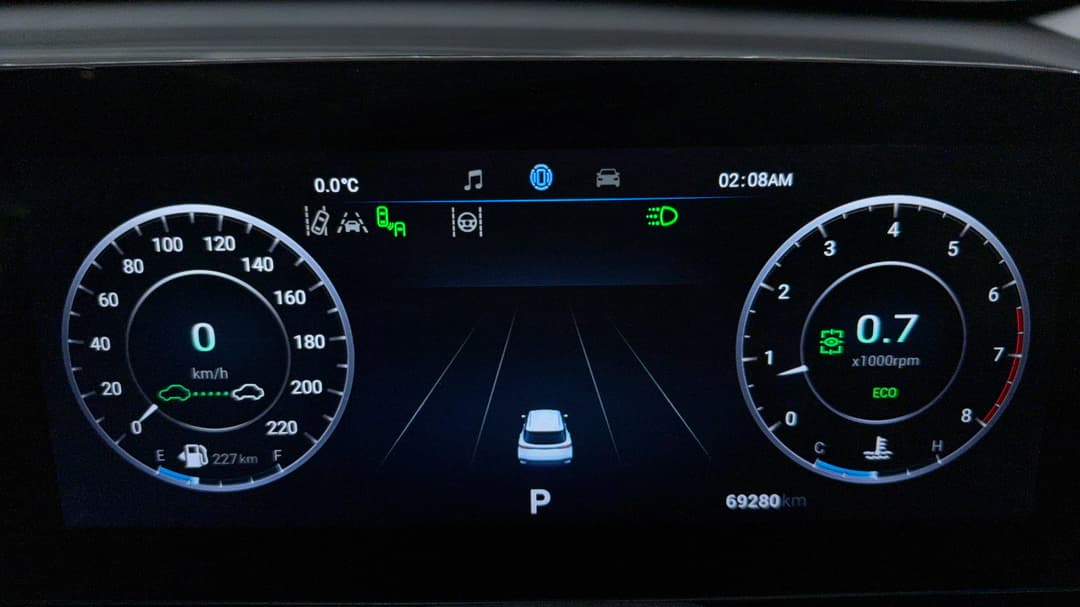 2023 Chery Omoda 5 Ex (high Version), Automatic, 67280 km, Odometer View