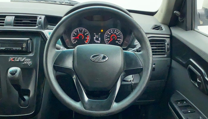 2017 Mahindra KUV 100 NXT K4+ 6S, Petrol, Manual, 43,392 km, Steering Wheel Close Up