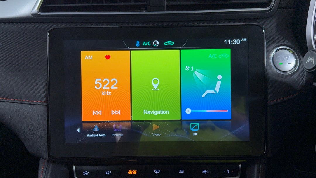 2021 MG Zst Vibe, Automatic, 49524 km, Infotainment System