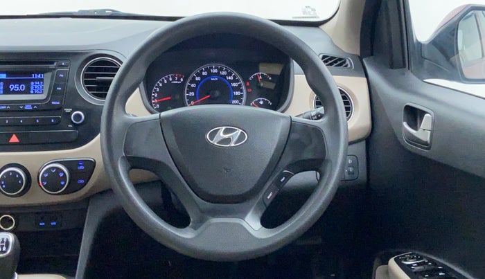 2014 Hyundai Grand i10 SPORTZ 1.2 KAPPA VTVT, Petrol, Manual, 26,960 km, Steering Wheel