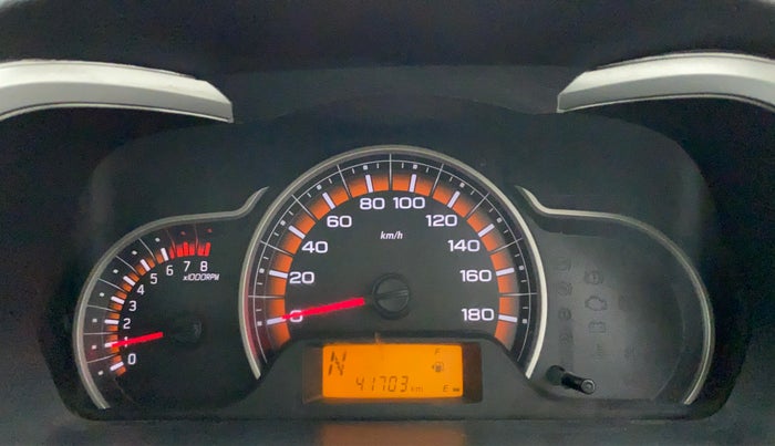 2015 Maruti Alto K10 VXI AMT, Petrol, Automatic, 41,701 km, Odometer Image