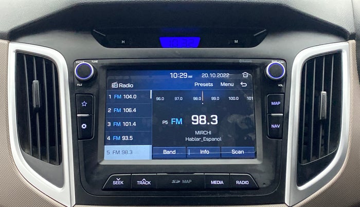 2019 Hyundai Creta 1.6 SX (O) VTVT, Petrol, Manual, 18,051 km, Infotainment System