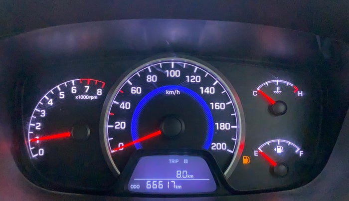 2015 Hyundai Grand i10 MAGNA 1.2 KAPPA VTVT, Petrol, Manual, 66,617 km, Odometer Image