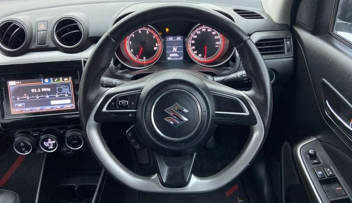 2019 Maruti Swift ZXI PLUS AMT, Petrol, Automatic, 89,899 km, Steering Wheel Close Up