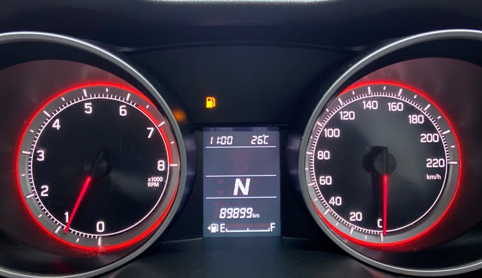 2019 Maruti Swift ZXI PLUS AMT, Petrol, Automatic, 89,899 km, Odometer Image
