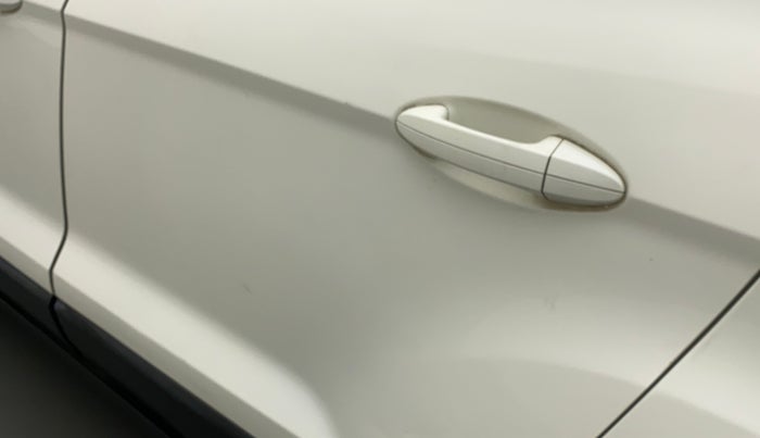 2016 Ford Ecosport TITANIUM 1.5L PETROL AT, CNG, Automatic, 51,228 km, Rear left door - Minor scratches