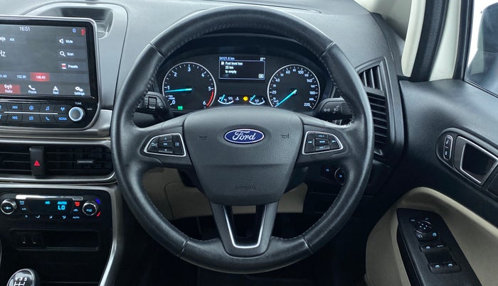 2020 Ford Ecosport 1.5TITANIUM TDCI, Diesel, Manual, 54,121 km, Steering Wheel Close Up