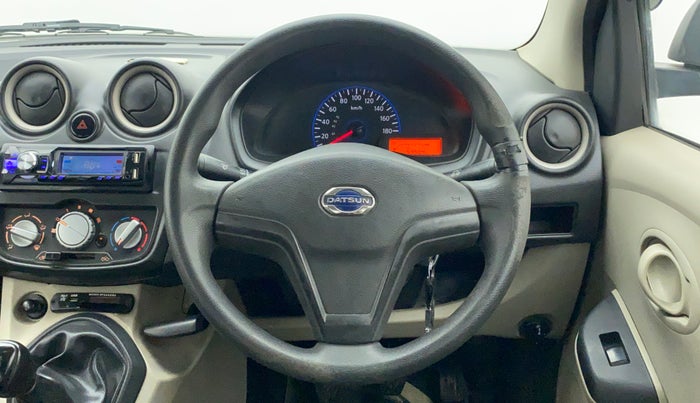 2017 Datsun Go T, Petrol, Manual, 59,584 km, Steering Wheel Close Up