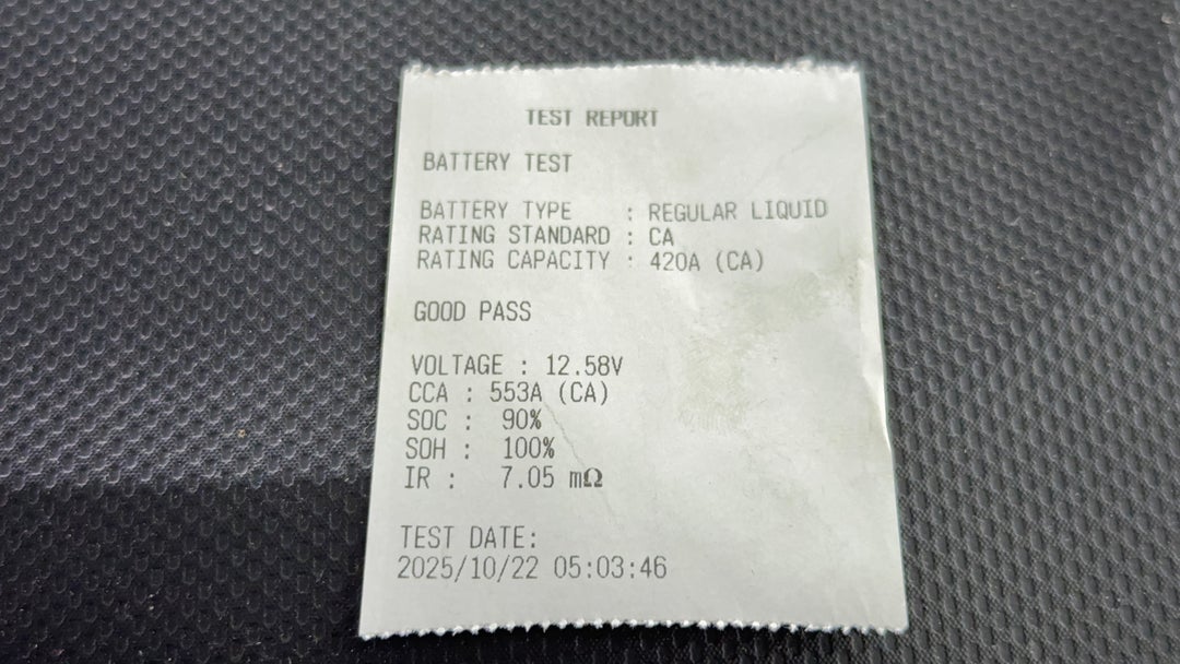 Car Battery Health