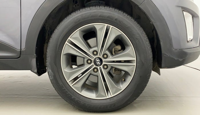 2016 Hyundai Creta SX PLUS AT 1.6 PETROL, Petrol, Automatic, 50,299 km, Right Front Wheel