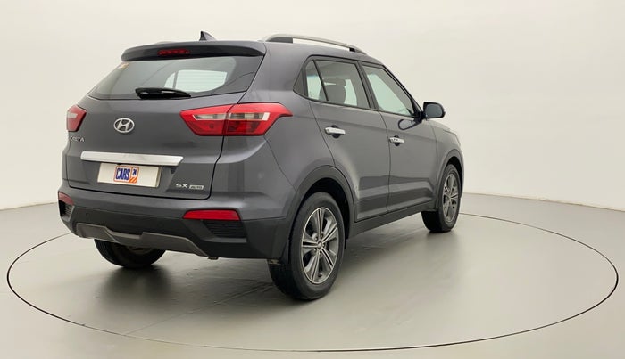 2016 Hyundai Creta SX PLUS AT 1.6 PETROL, Petrol, Automatic, 50,299 km, Right Back Diagonal