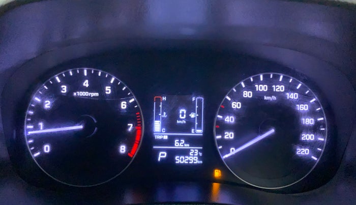 2016 Hyundai Creta SX PLUS AT 1.6 PETROL, Petrol, Automatic, 50,299 km, Odometer Image