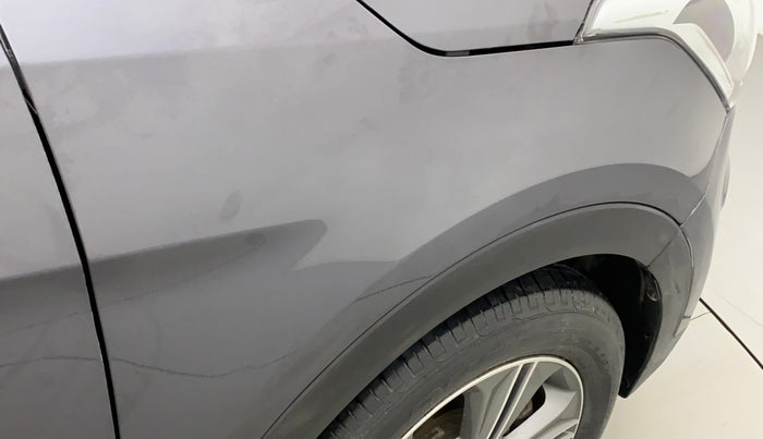 2016 Hyundai Creta SX PLUS AT 1.6 PETROL, Petrol, Automatic, 50,299 km, Right fender - Slightly dented