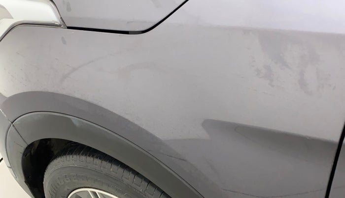 2016 Hyundai Creta SX PLUS AT 1.6 PETROL, Petrol, Automatic, 50,299 km, Left fender - Minor scratches