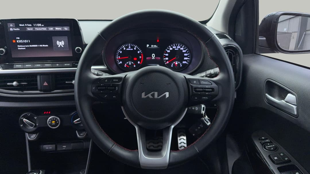 2022 Kia Picanto Gt-line (pe), Automatic, 19794 km, Steering Wheel Close-up
