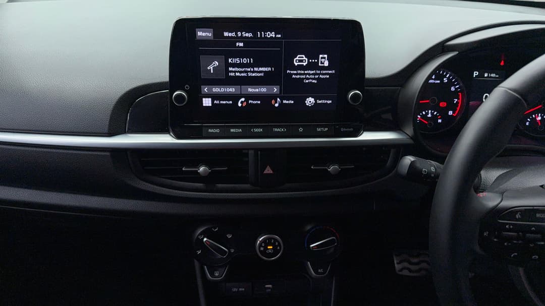 2022 Kia Picanto Gt-line (pe), Automatic, 19794 km, Center Console