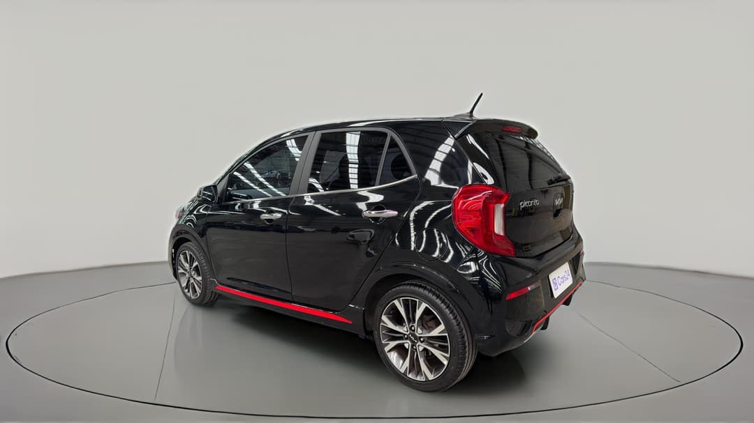 2022 Kia Picanto Gt-line (pe), Automatic, 19794 km, Left Back Diagonal (45- Degree) View