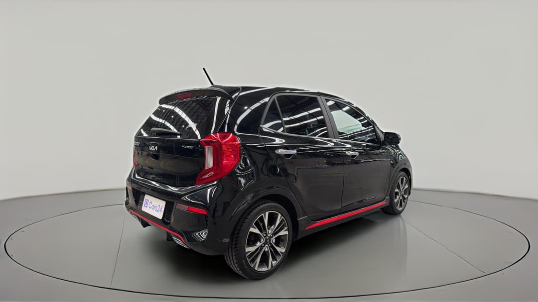 2022 Kia Picanto Gt-line (pe), Automatic, 19794 km, Right Back Diagonal (45- Degree) View