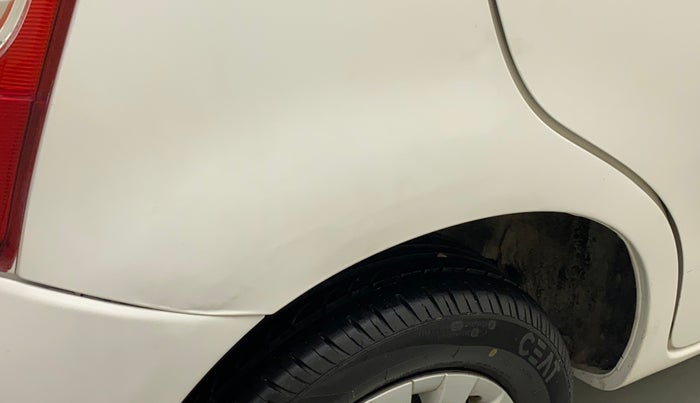 2014 Toyota Etios Liva G, Petrol, Manual, 31,381 km, Right quarter panel - Minor scratches