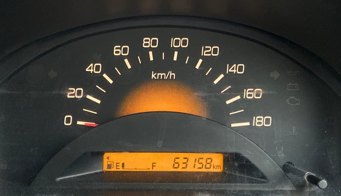 2014 Maruti Wagon R 1.0 LXI, Petrol, Manual, 63,566 km, Odometer Image