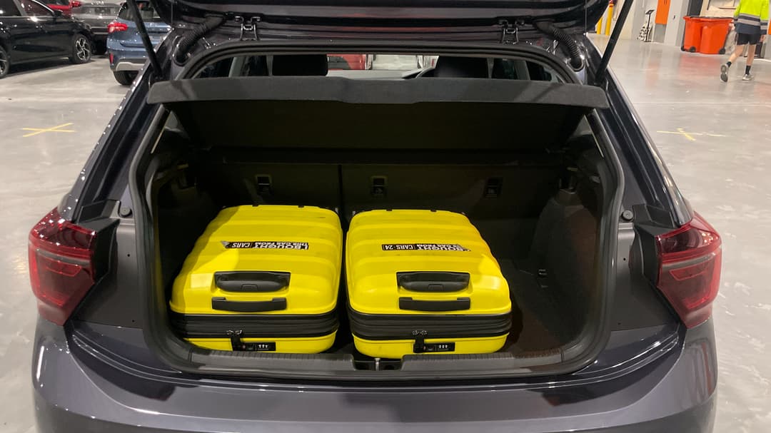 2023 Volkswagen Polo Style (restricted Features), Automatic, 21885 km, Boot Inside View with Luggage