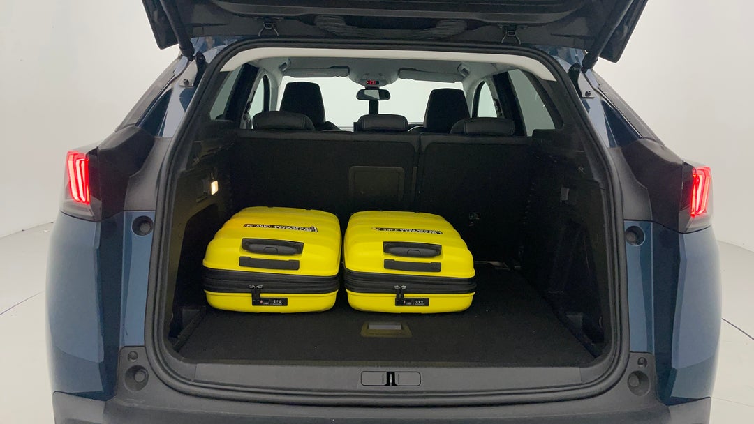 Boot Inside View with Luggage